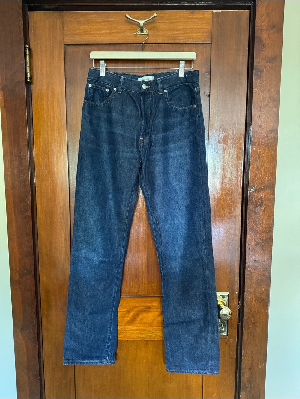 Madewell Curvy Dean Easy Straight Jean 27T